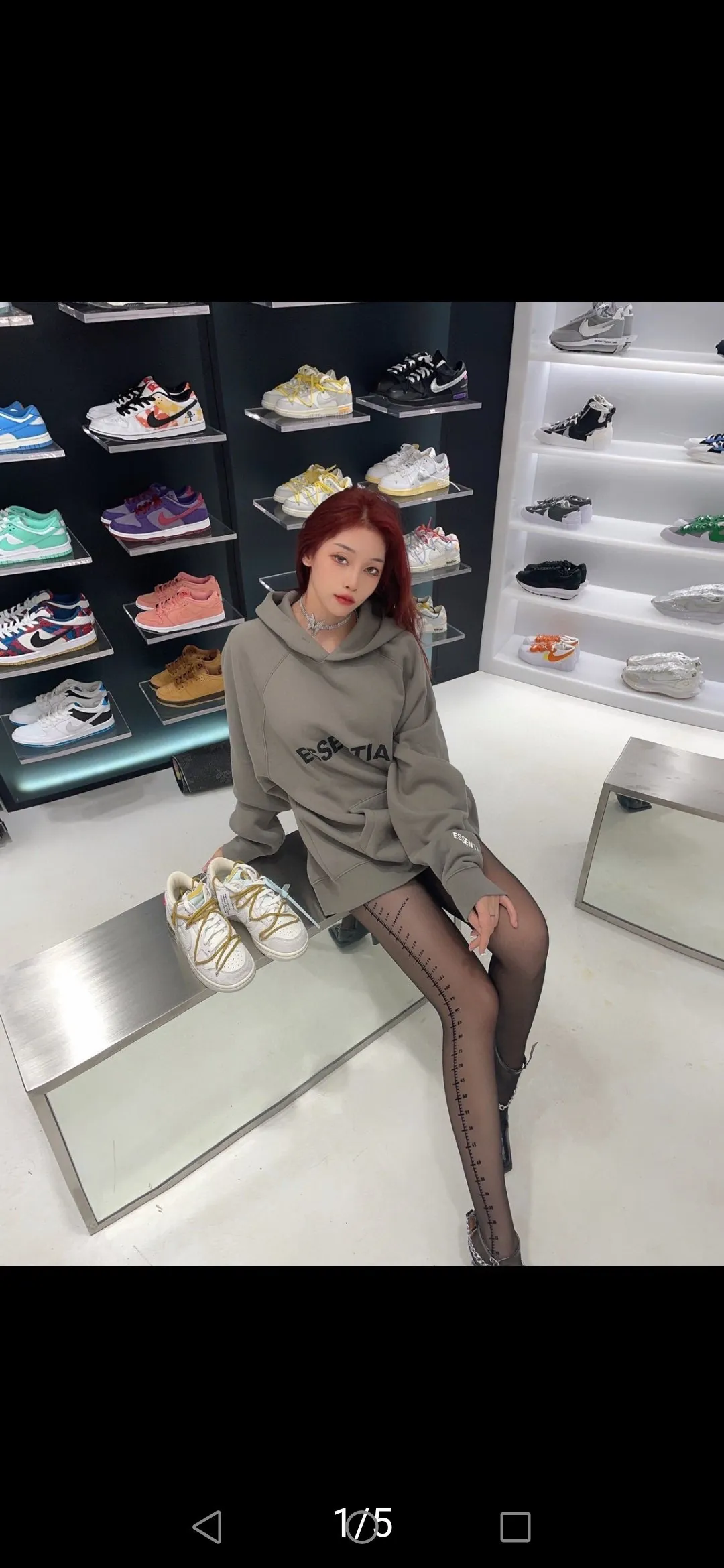 🎀Hot Sale 🎀118 FEAR OF GOD ESSENTIALS FOG LOGO 1:1 YUAN ZP 32 LOGO ZP TPU (ZP ) LOGO 3M ‼️ Size：S-XL ： Gray